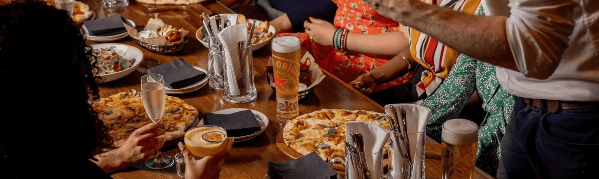 Whats on in Nottingahm bottomless brunch pizza with Affinity