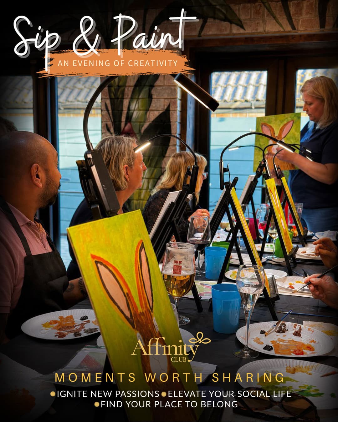 Sip-and-Paint What's on in Nottingham