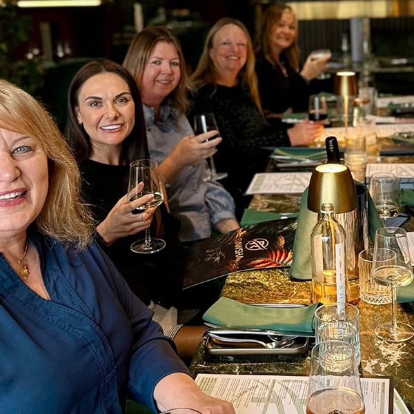 Affinity Club members enjoying a meal out in Nottingham